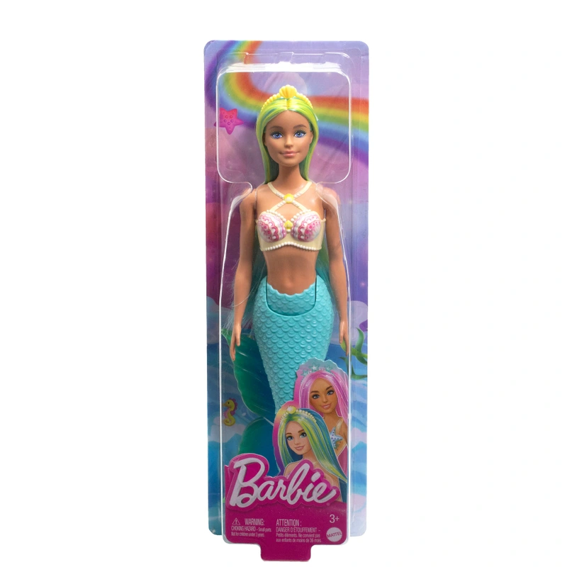 Barbie Dreamtopia Mermaid Green Hair UK side profile