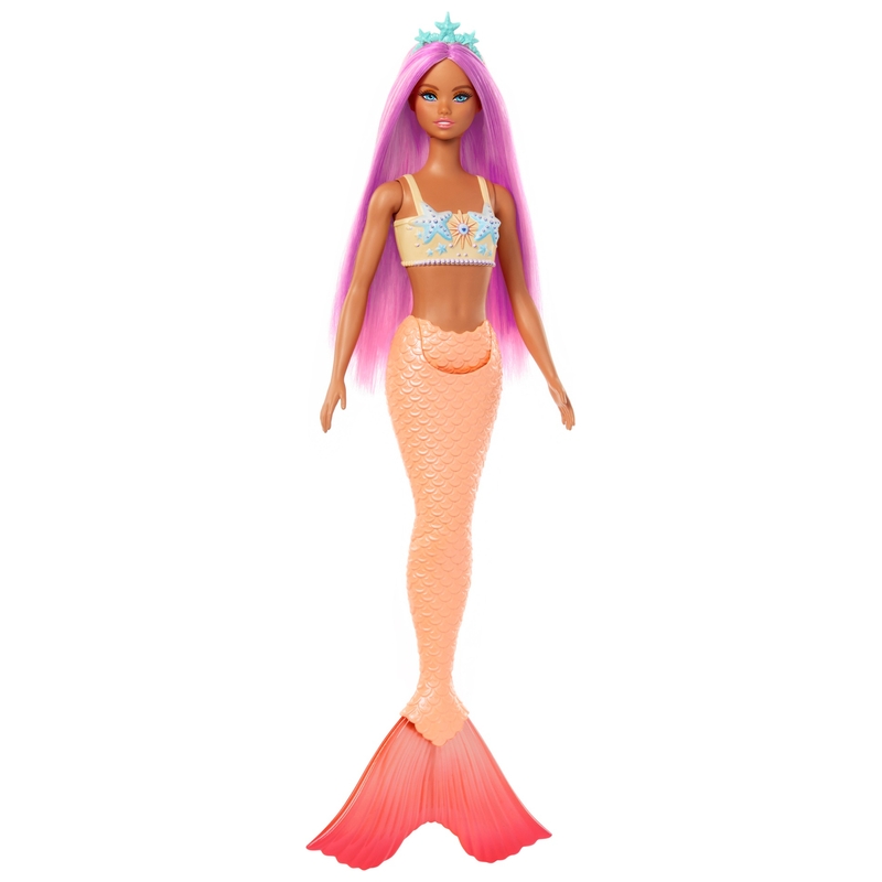 Barbie - Dreamtopia Poupée Sirène - Orange