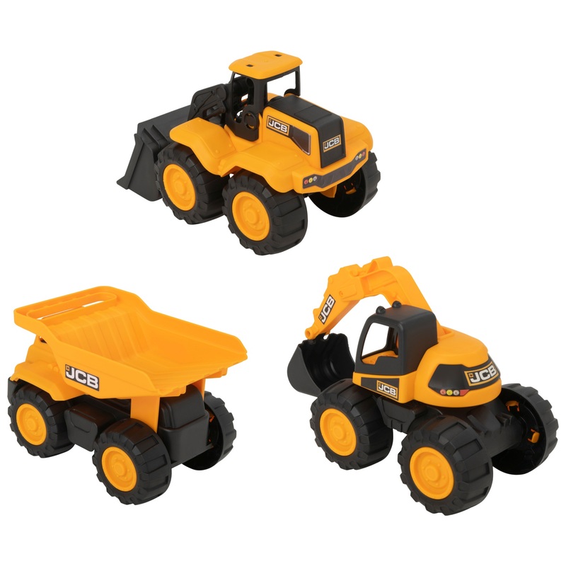 Teamsterz JCB Tough Trucks 3 Pack
