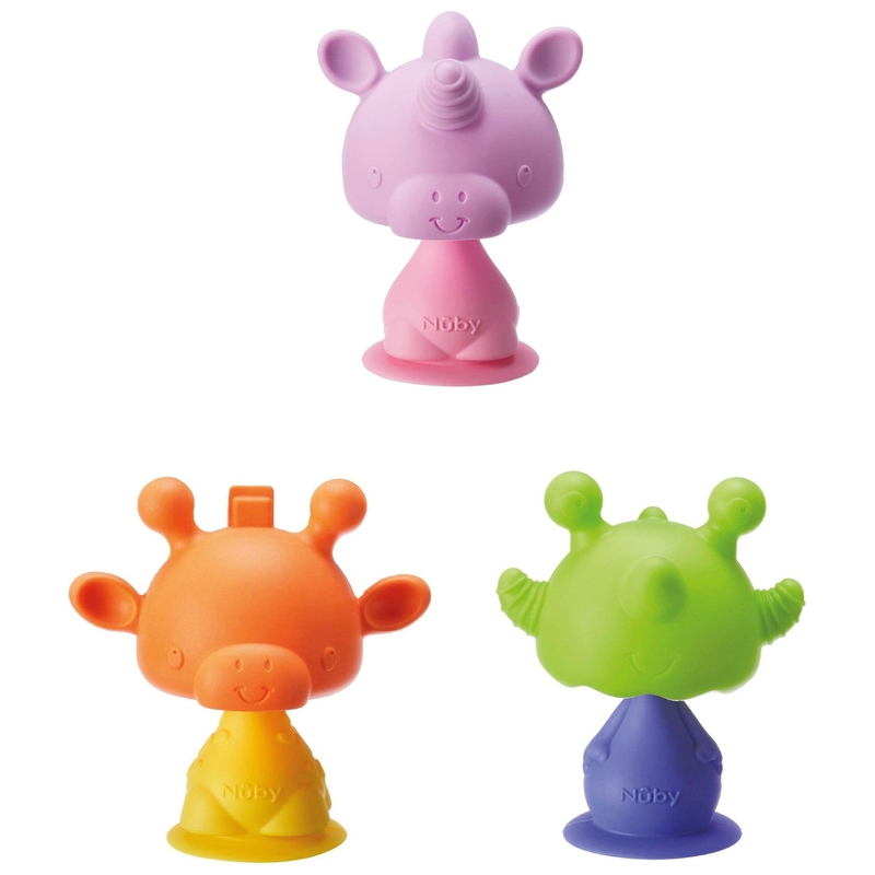Nuby Bobble Head Teether Assortment