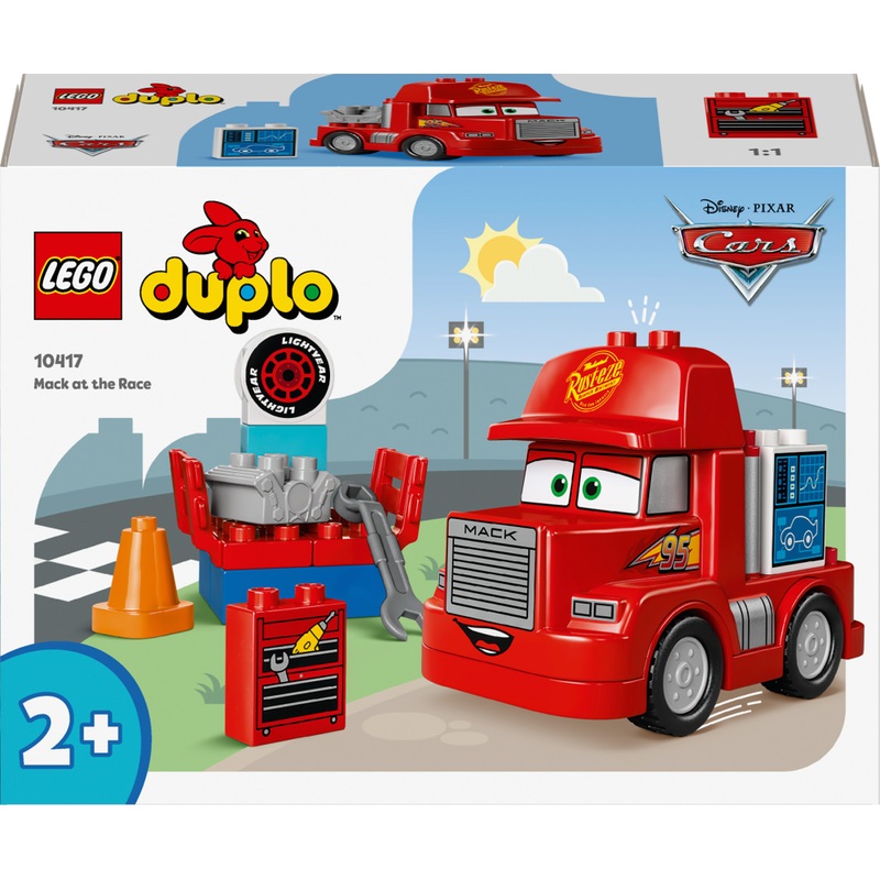 LEGO DUPLO 10417 Mack bij de race Set
