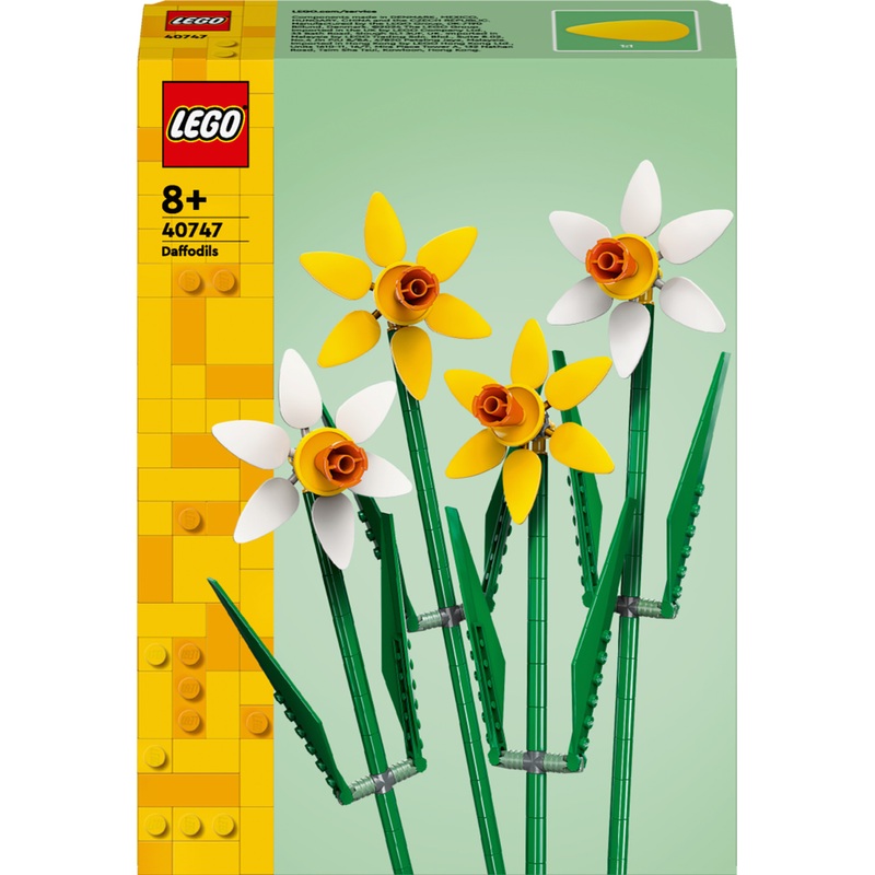 LEGO Botanicals 40747 Narcissen Bloemen Set