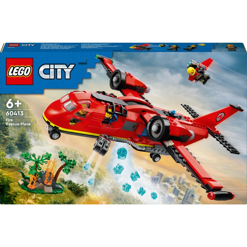 LEGO City 60413 Brandweervliegtuig Set