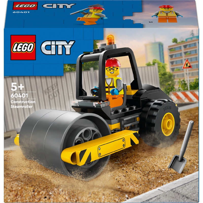 LEGO City 60401 Stoomwals Set