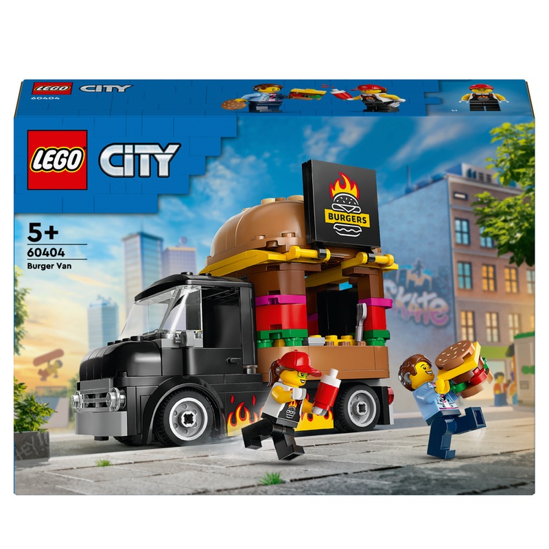 LEGO City 60404 Hamburgertruck Set