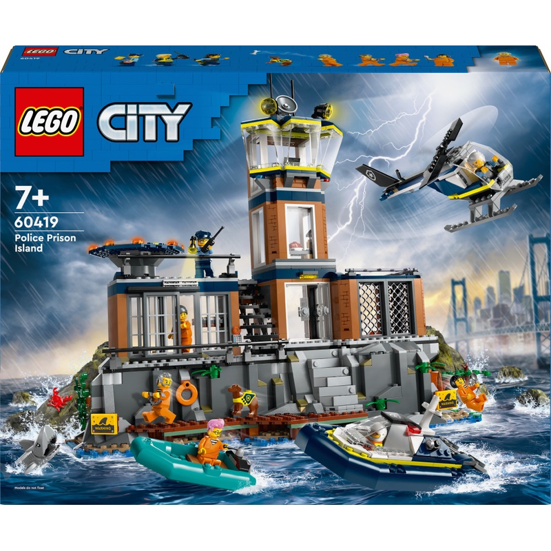 LEGO City 60419 Politiegevangeniseiland Set