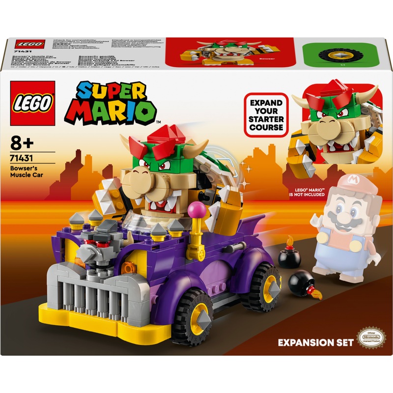 LEGO Super Mario 71431 Uitbreidingsset: Bowsers bolide