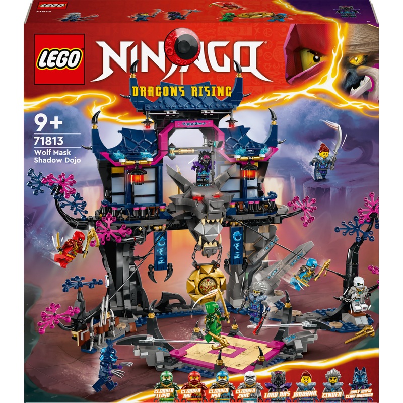 LEGO Ninjago 71813 Le Dojo de l’Ombre au Masque de Loup