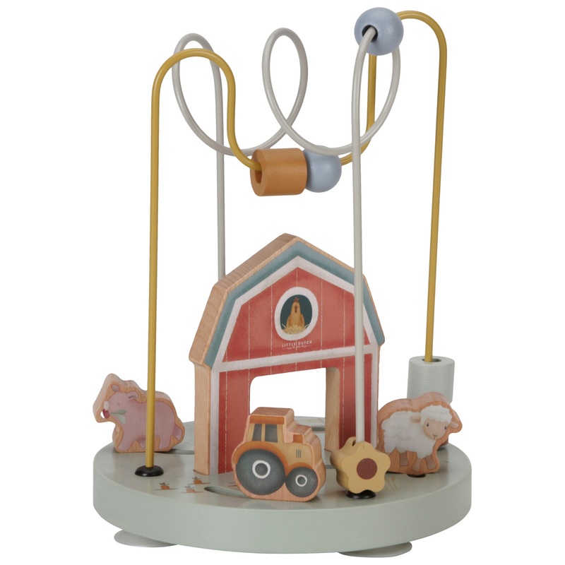 Little Dutch Houten Activiteitenspiraal Little Farm