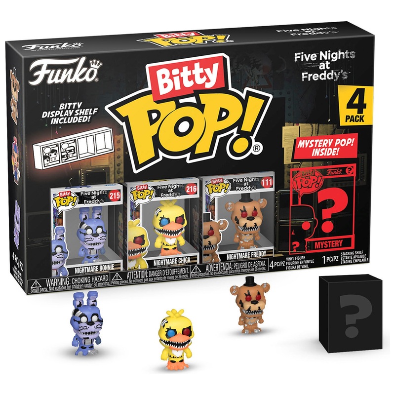 Funko Bitty POP! Five Night's at Freddy's Pack 4 Figurines Série 4