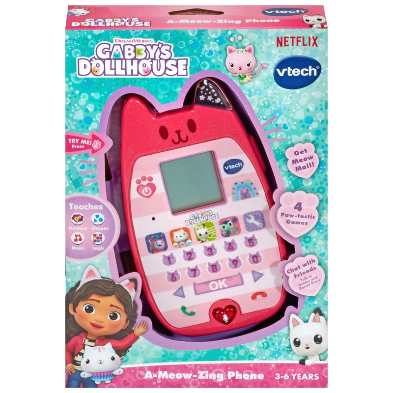 VTech Gabby's Dollhouse Meow-Zing Phone