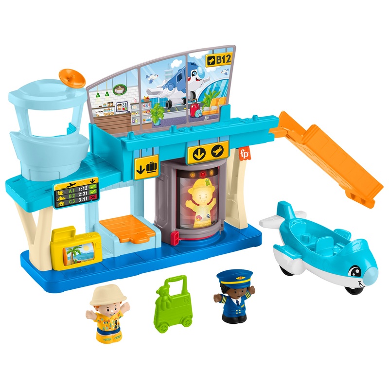 Fisher Price - Little People L'Aéroport des Aventures Quotidiennes