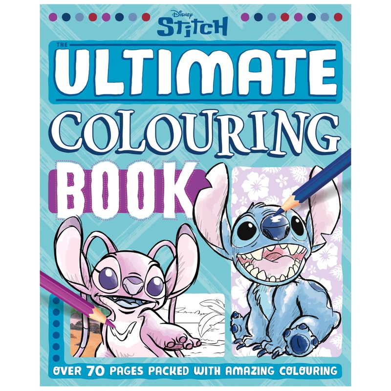 Disney Stitch Colouring Pages Book Ultimate | Smyths Toys UK