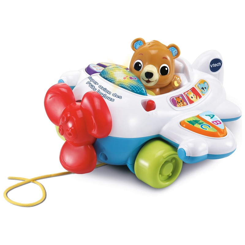 VTech - Jouet d'Éveil Super Avion des P'tits Loulous