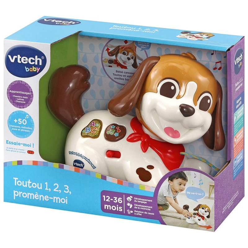 VTech - Toutou 1,2,3 Promène-Moi