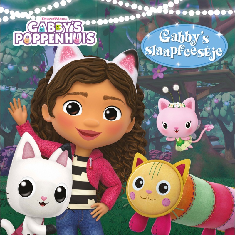 Gabby's Poppenhuis Gabby's slaapfeestje Boek