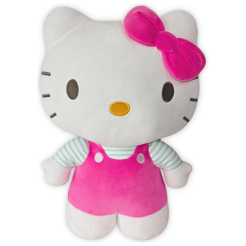 Hello Kitty - Peluche Robe Rose 50cm