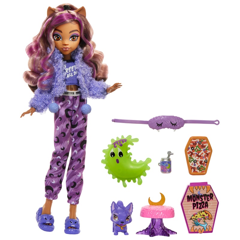 Monster High - Creepover Poupée Clawdeen Wolf