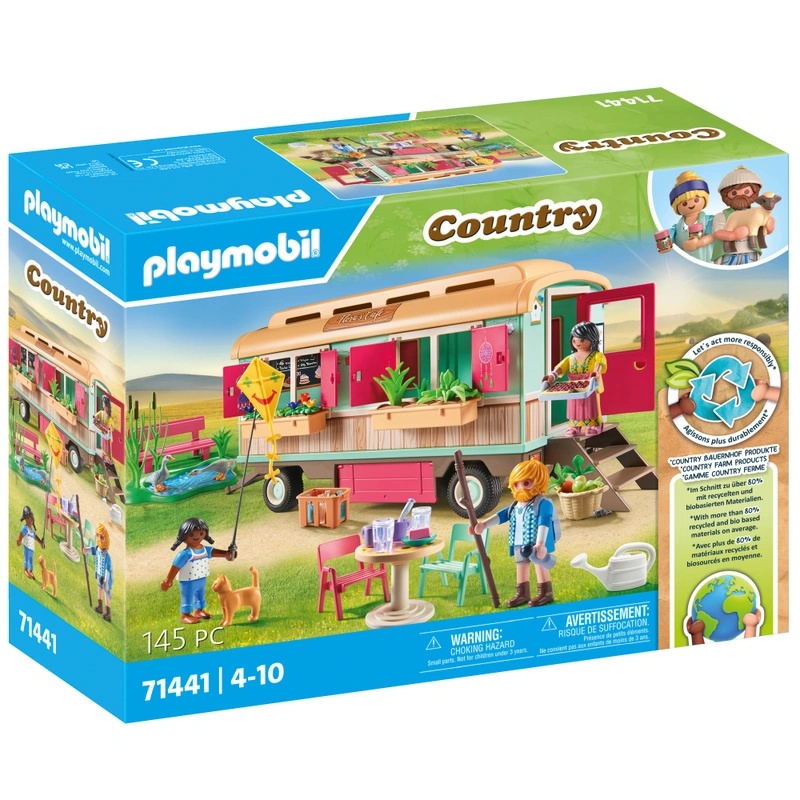 PLAYMOBIL Country 71441 Hangulatos lakókocsi kávézó – fő nézet