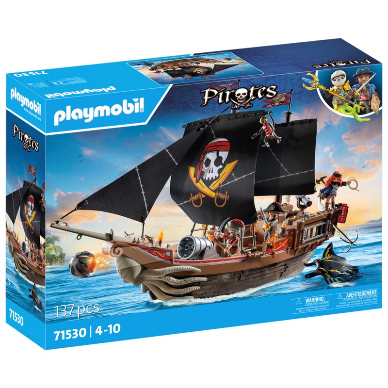 Playmobil - Pirates 71530 Bâteau Pirates | Smyths Toys France