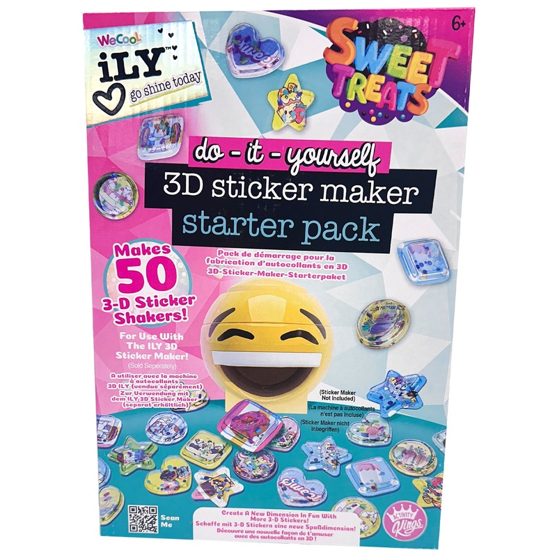 iLY - 3D Recharge 50 Stickers Fabrique à Stickers
