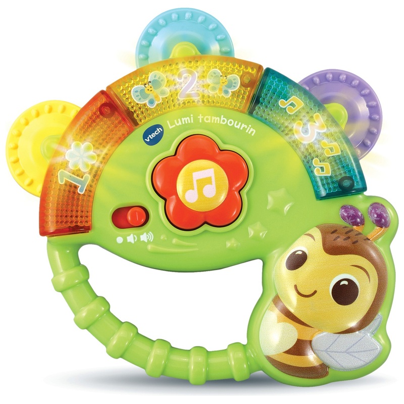 VTech - Jouet d'Éveil Lumi Tambourin