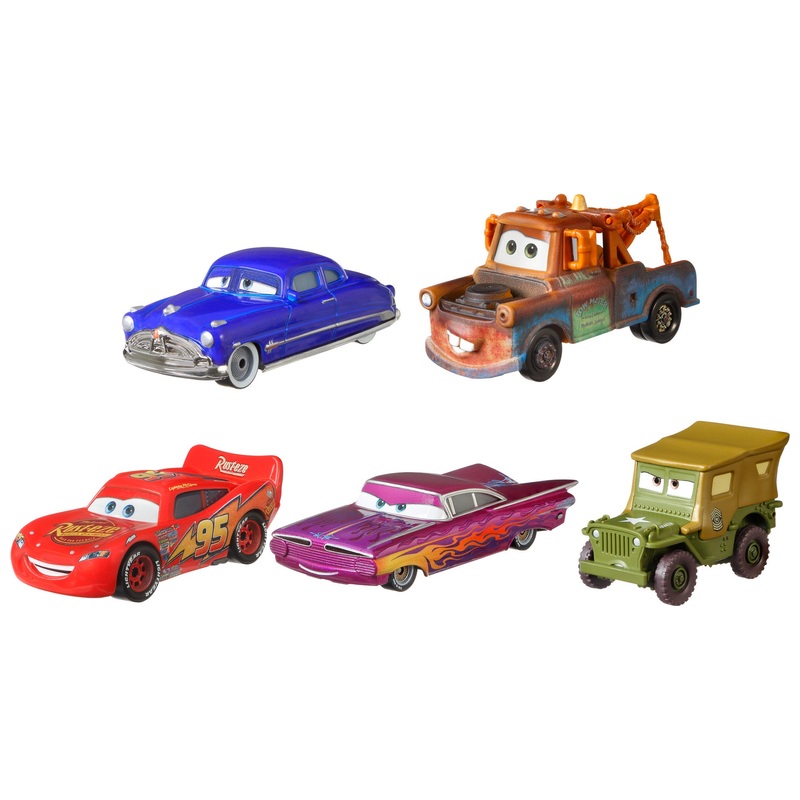 Disney Cars 3 Speelgoedauto's 5-Pack