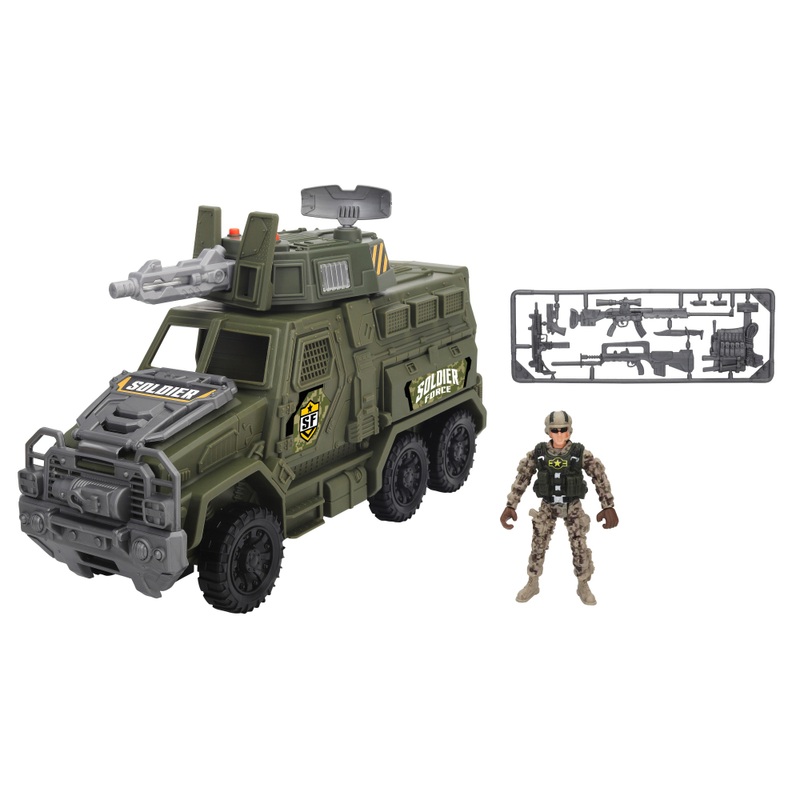 Soldier Force Speelset Tactische Commando-Truck met Licht & Geluid