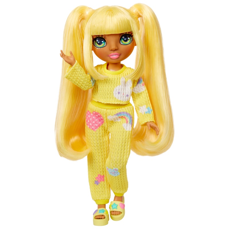 Rainbow High - Junior High Poupée Pyjama Party Sunny