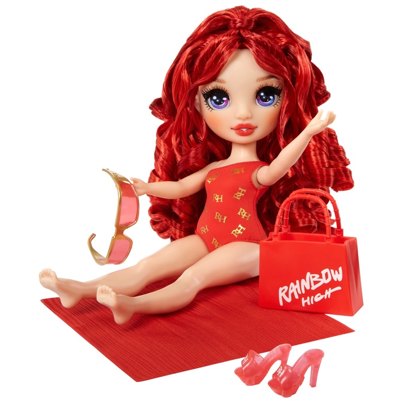 Rainbow High - Poupée Ruby Red Maillot De Bain