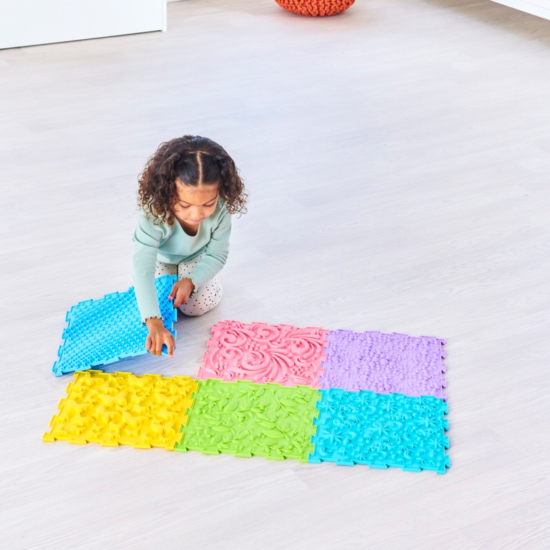 Play Factory Sensorische Puzzelmatten 6 Stuks