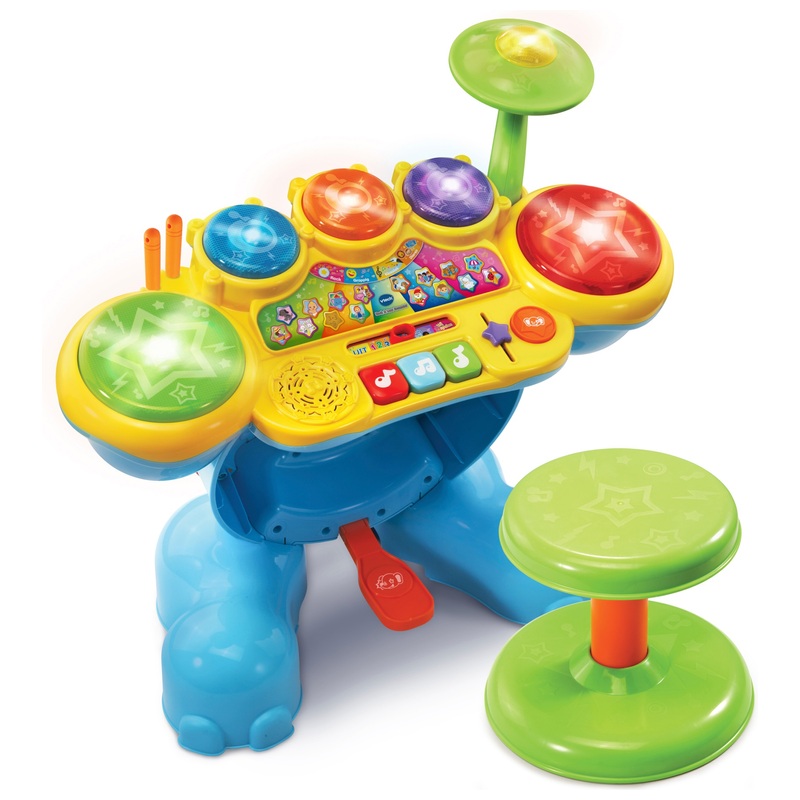 VTech Rock & Leer Drumstel met Licht en Geluid