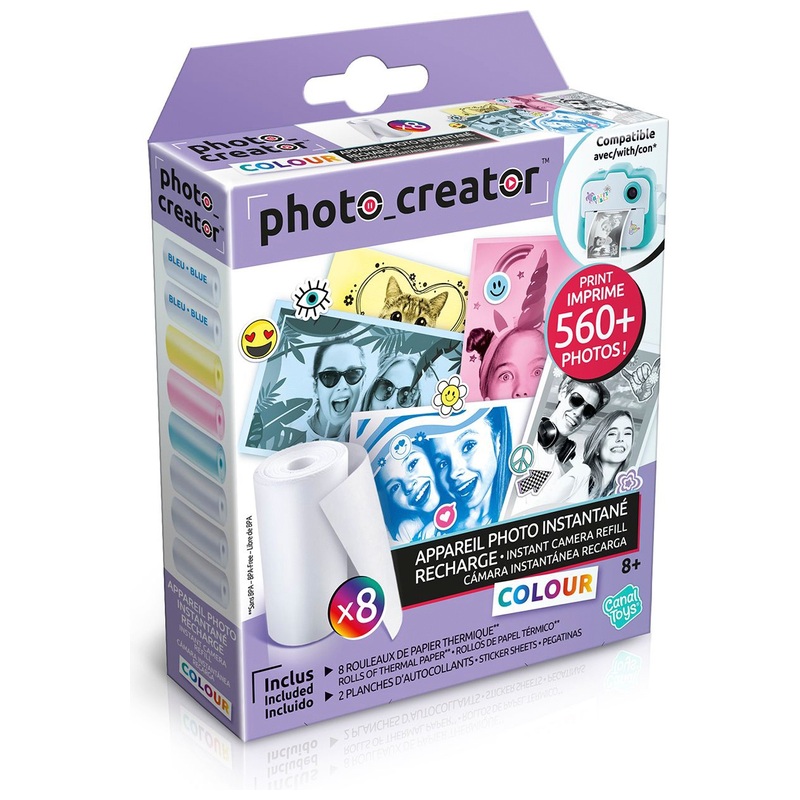 Photo Creator Navulset Thermisch Papier met Stickers
