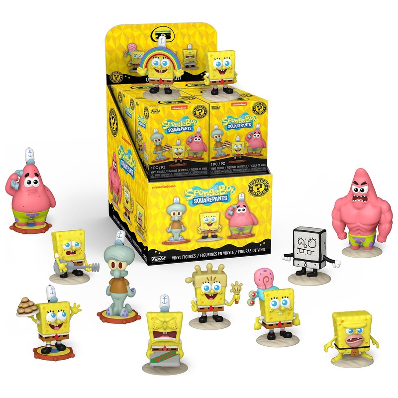 Funko POP! Mystery Minis Figuur SpongeBob Squarepants assorti