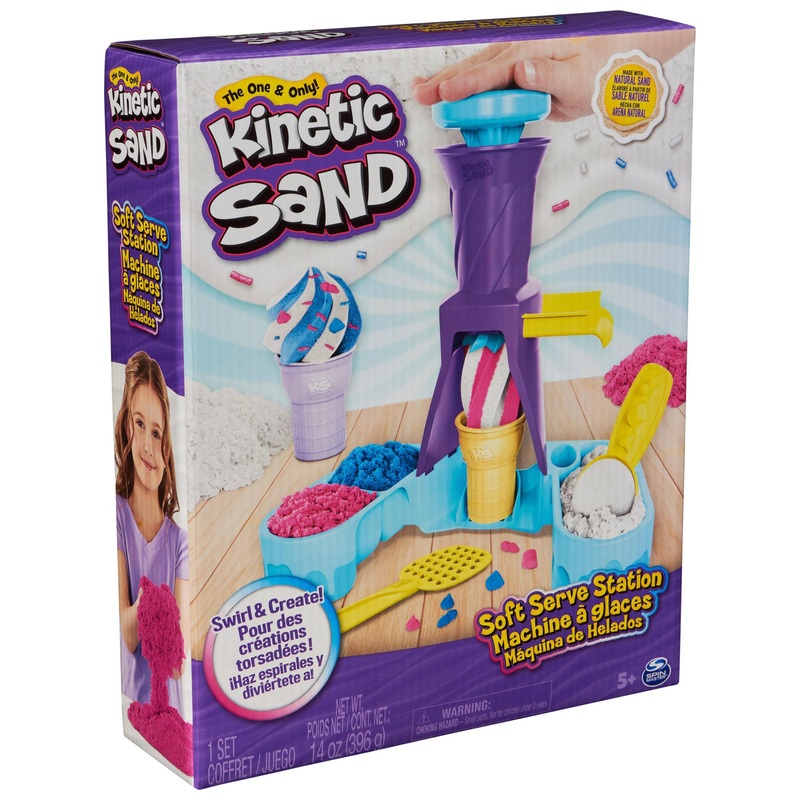 Kinetic Sand SoftServe IJsstation Set