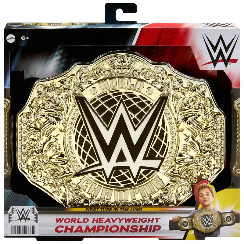 WWE Championship Belt World Heavyweight Replica Toy view 5