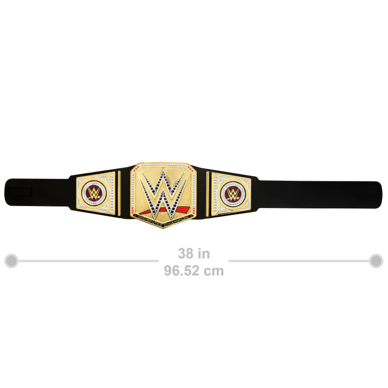 WWE Undisputed Championship replica plates close up UK