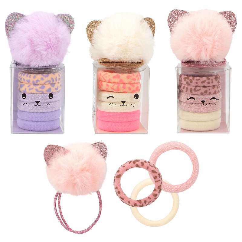 Princess Mimi Haarelastiek Set Kittens assorti
