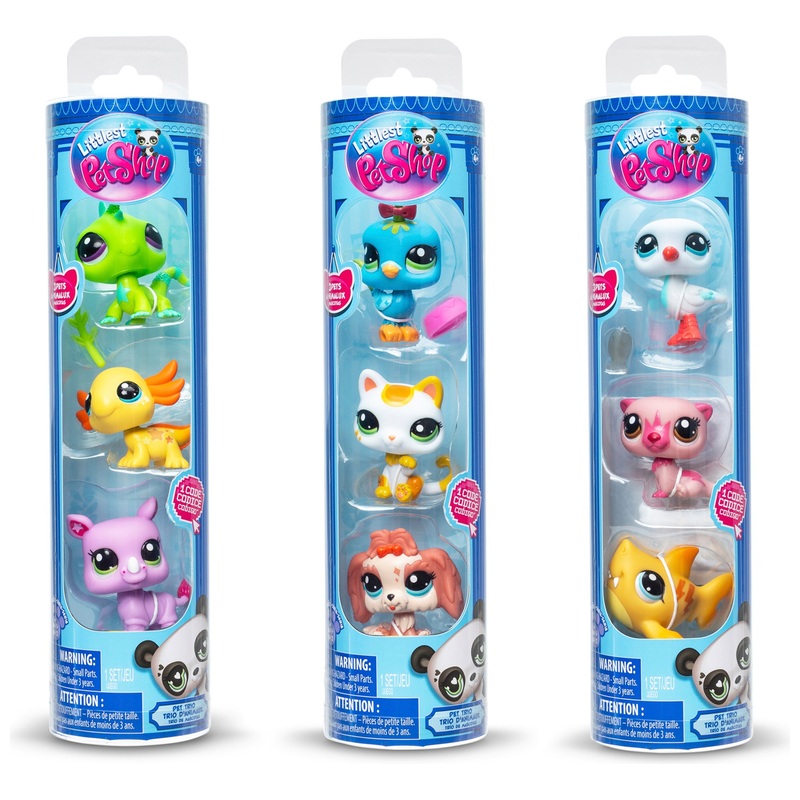 Littlest Pet Shop Pet Trio Tube Assortiment