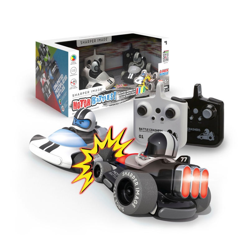 Sharper Image - Coffret 2 Voitures Télécommandées Motor Battles