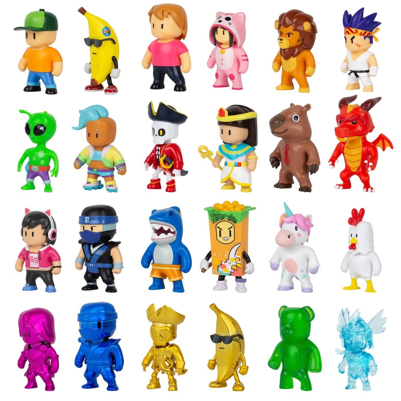 Stumble Guys Verzamelfiguur Mystery Bag assorti 5cm