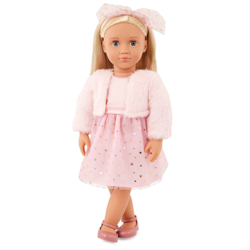 Our Generation Pop Miranda met Bontjas 46 cm