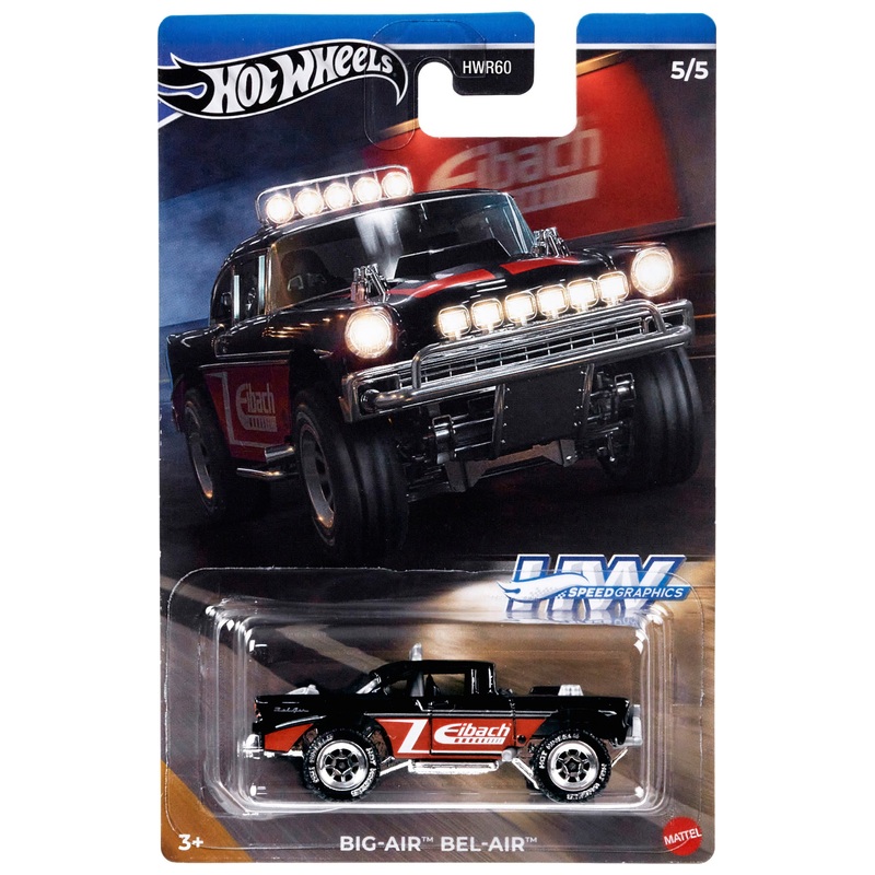 Hot Wheels Speed Graphics Auto 1:64 assorti