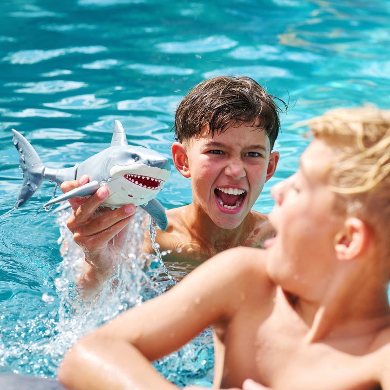 Robo Alive - Robot Grand Requin Blanc
