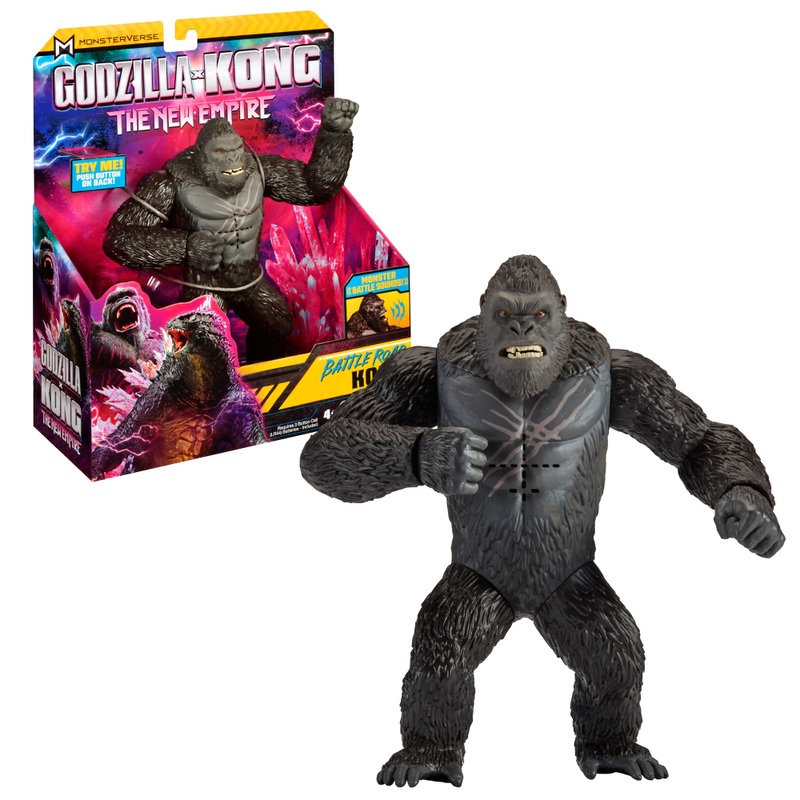 Godzilla x Kong : Le Nouvel Empire - Figurine Deluxe Kong 18 cm | Smyths Toys France