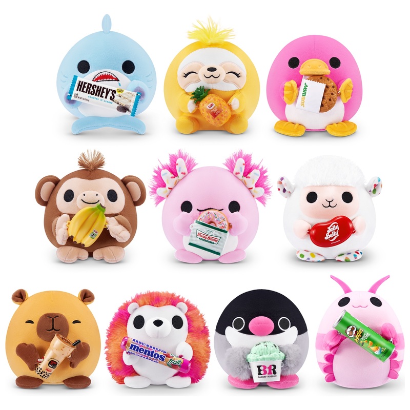 Snackles Knuffel Serie 2 14 cm assorti