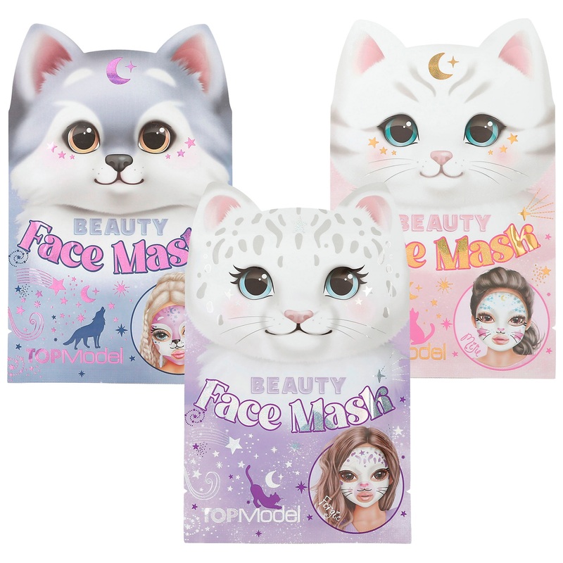 TOPModel Beauty Tuchmasken Tier Beauty and Me sortiert