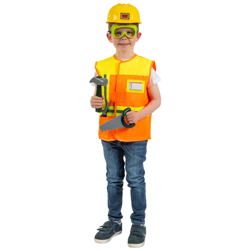 Bouwvakker Verkleedset