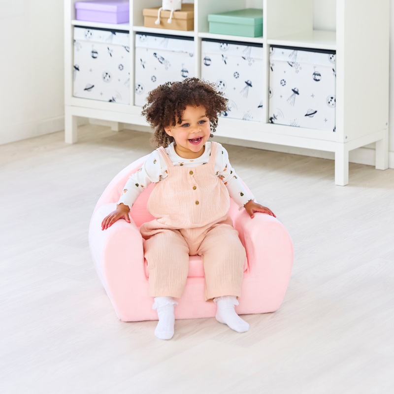 Play Factory Foam Stoel roze