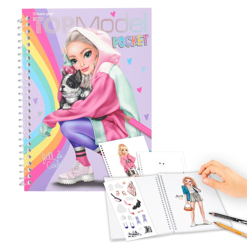 TOPModel Pocket-kleurboek